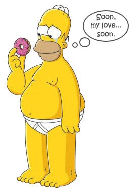 Android Donut - Homer
