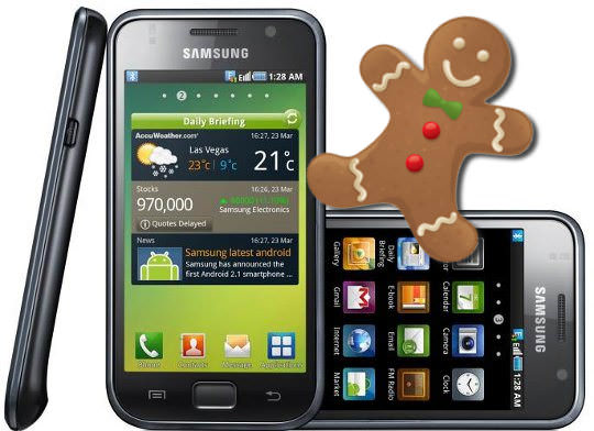 Samsung Galaxy S Gingerbread