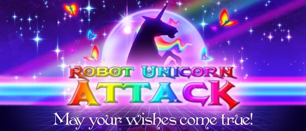 Robot Unicorn Attack - ett nytt plattformsspel med humor och glimten i ögat