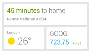 Supportsida indikerar att Google Now får egen widget