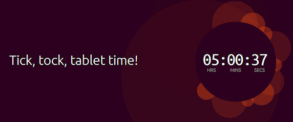 Varför räknar Ubuntu ner till tidpunkten för HTCs presentation i eftermiddag? Varför räknar Ubuntu ner till tidpunkten för HTCs presentation i eftermiddag?