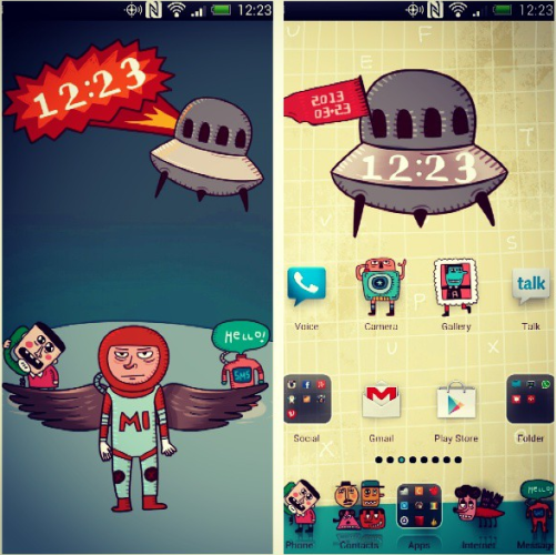 Ny titt på hemskärmsersättaren MiHome Launcher från MIUI Ny titt på hemskärmsersättaren MiHome Launcher från MIUI