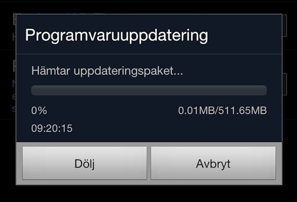 Samsung Galaxy Note tycks nu ha uppdaterats till Jelly Bean i Sverige Samsung Galaxy Note tycks nu ha uppdaterats till Jelly Bean i Sverige