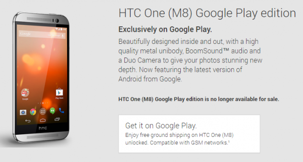 Sista Google Play Edition-enheten har slutat säljas – har serien gått i graven?