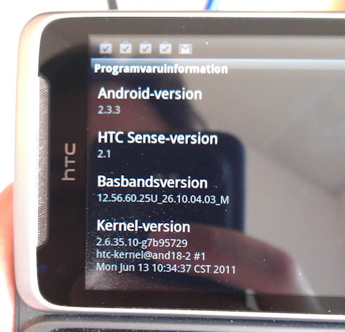 HTC Desire Z uppdateras till Android 2.3.3 [Notis]