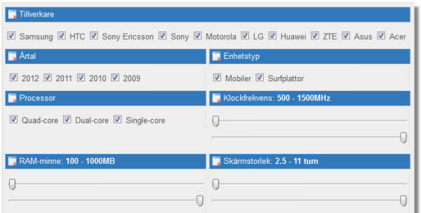 Ny sökfunktion på Androidenheter.se