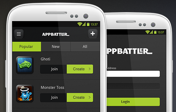 AppBattler - spelplattform för Android