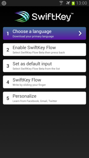 swiftkey-flow-installerare