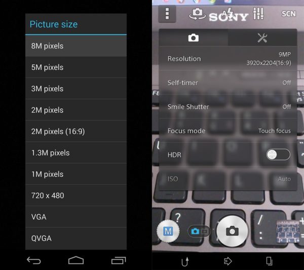 sony-ux-vs-original-android-9
