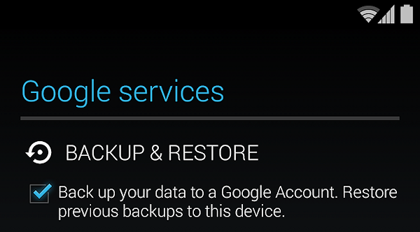 google-backup-android